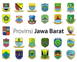Lambang-lambang Kabupaten/Kota di Jawa Barat